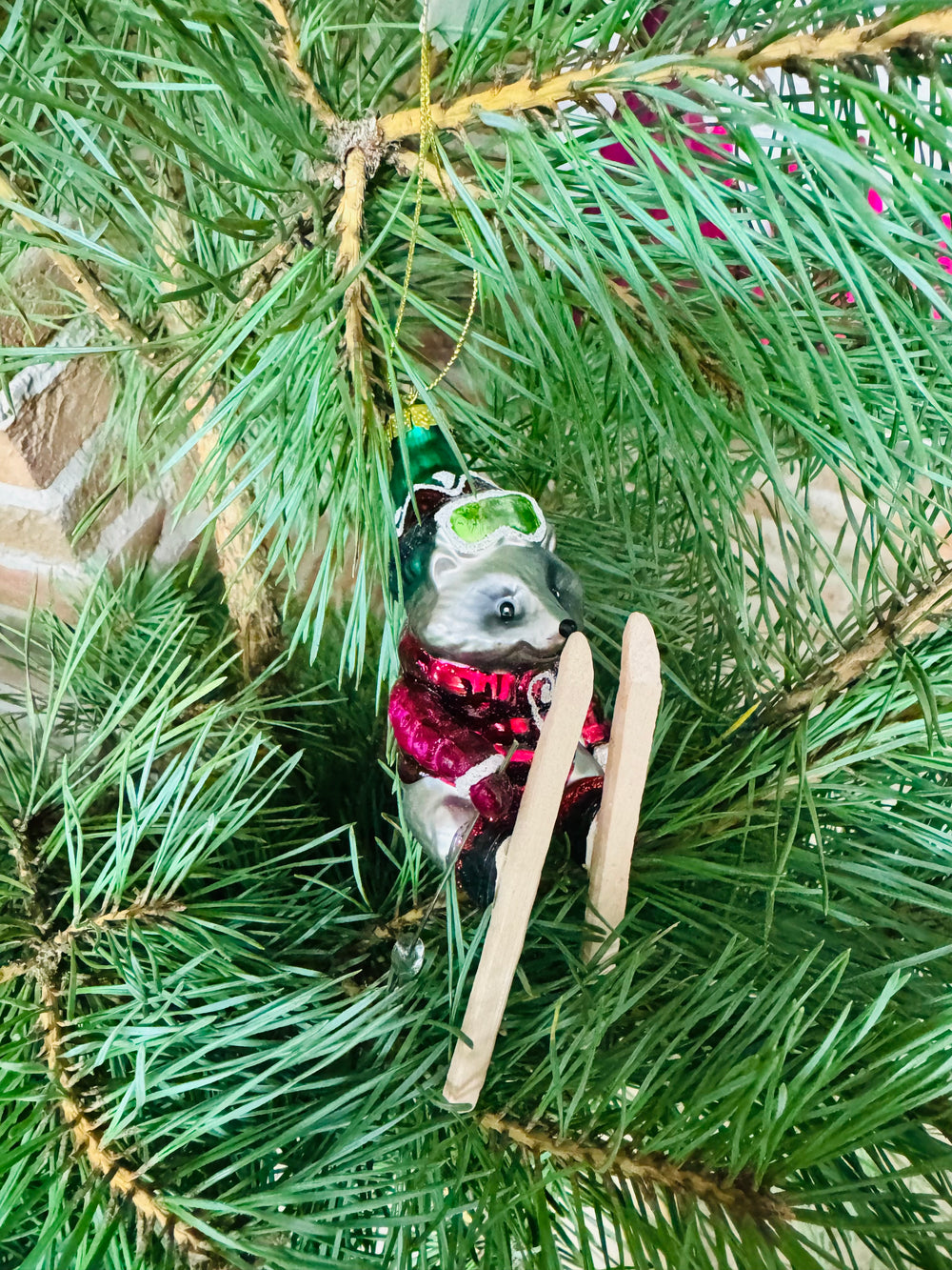 Baumanhänger Skihase