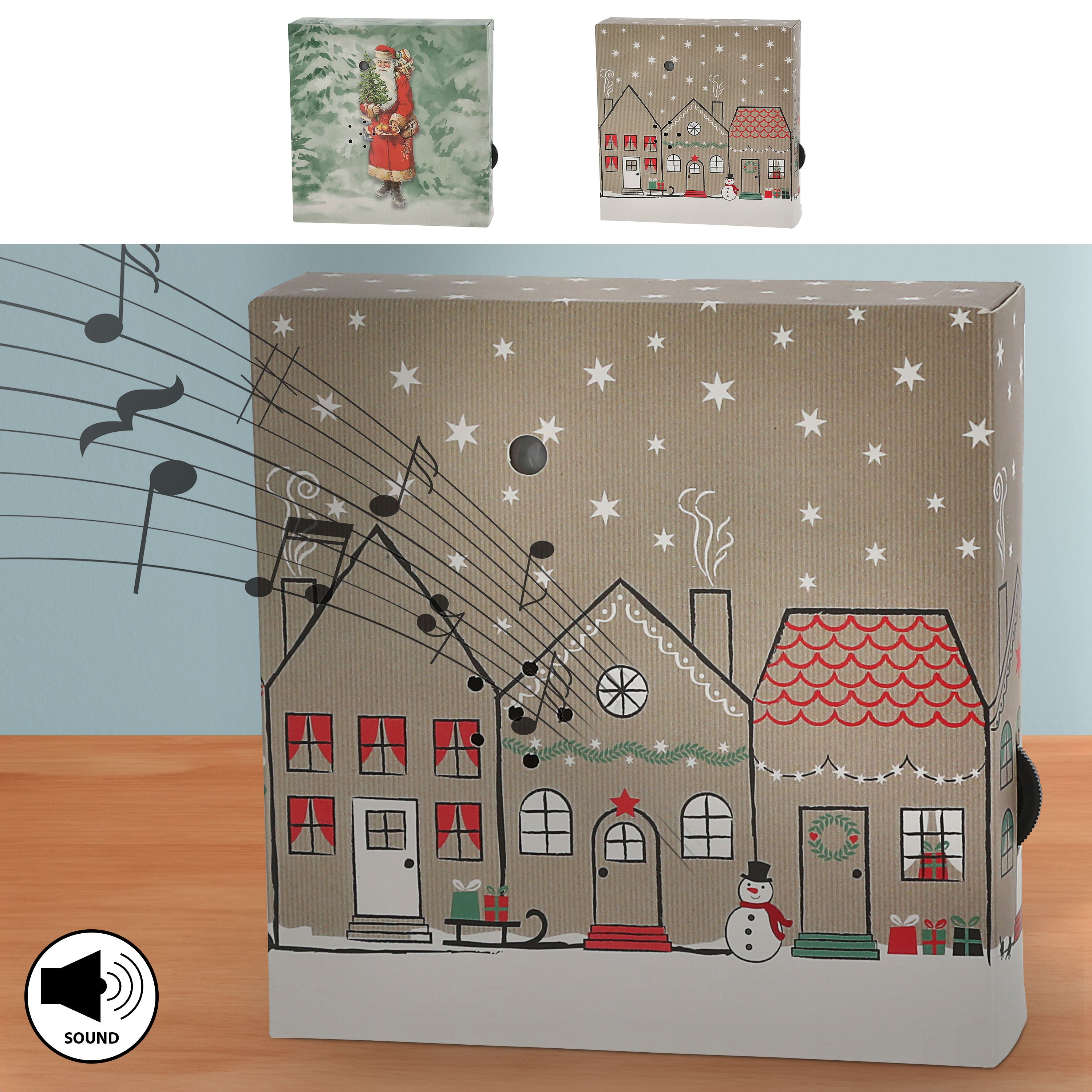 Soundbox Weihnachten 2 verschiedene Sounds, 2 Motive