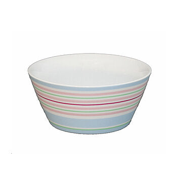 Happy Stripes Bowl -Blue-