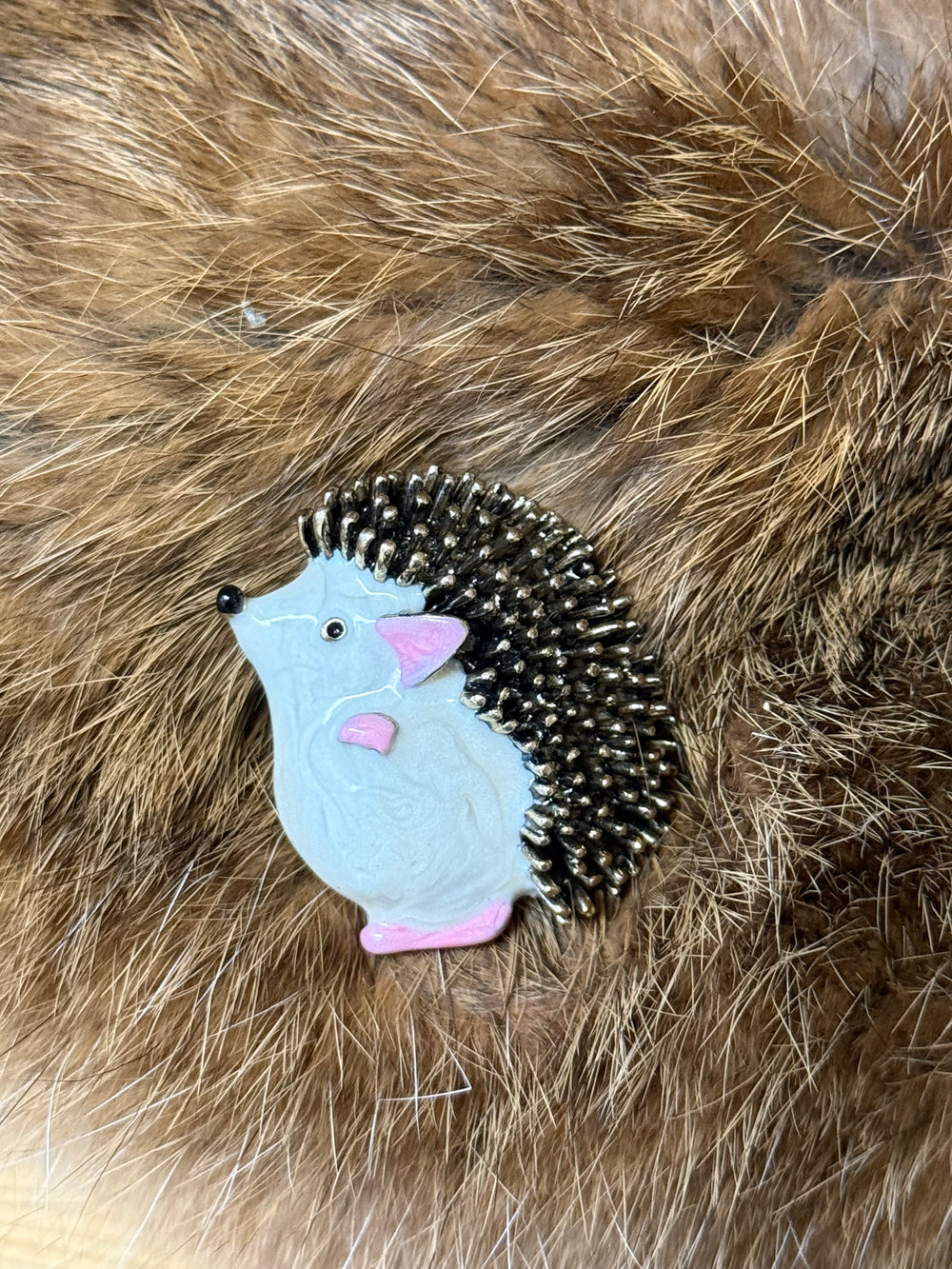 Brosche Igelchen 6cm