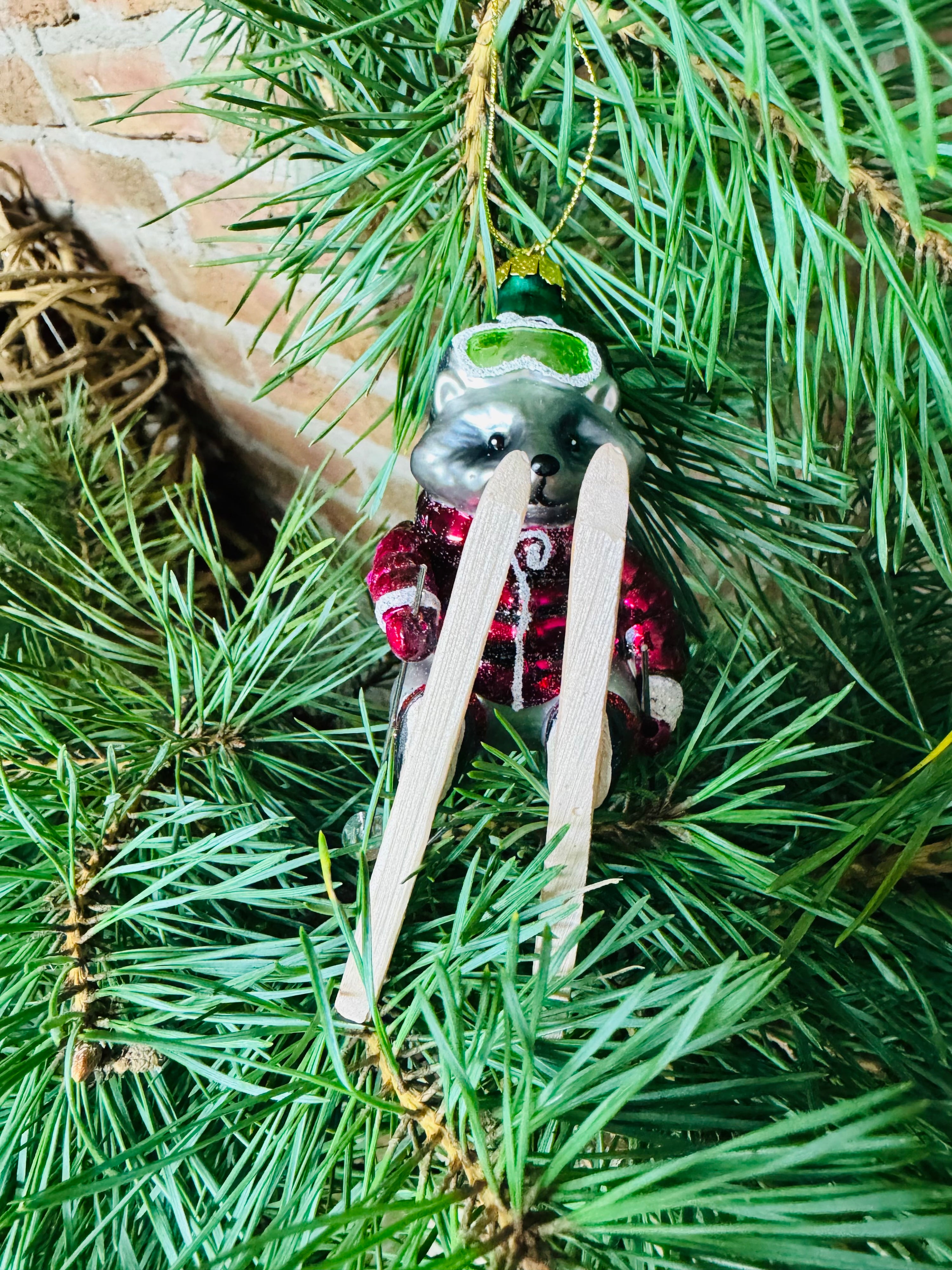 Baumanhänger Skihase