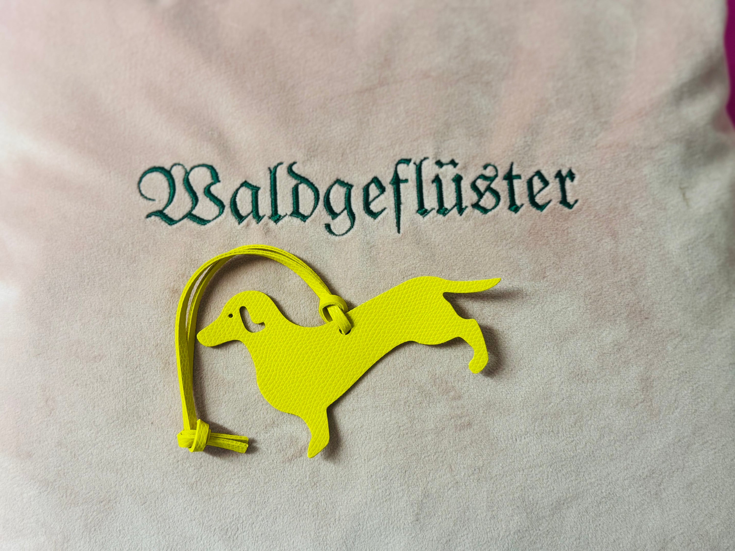 Taschenanhänger Dackel