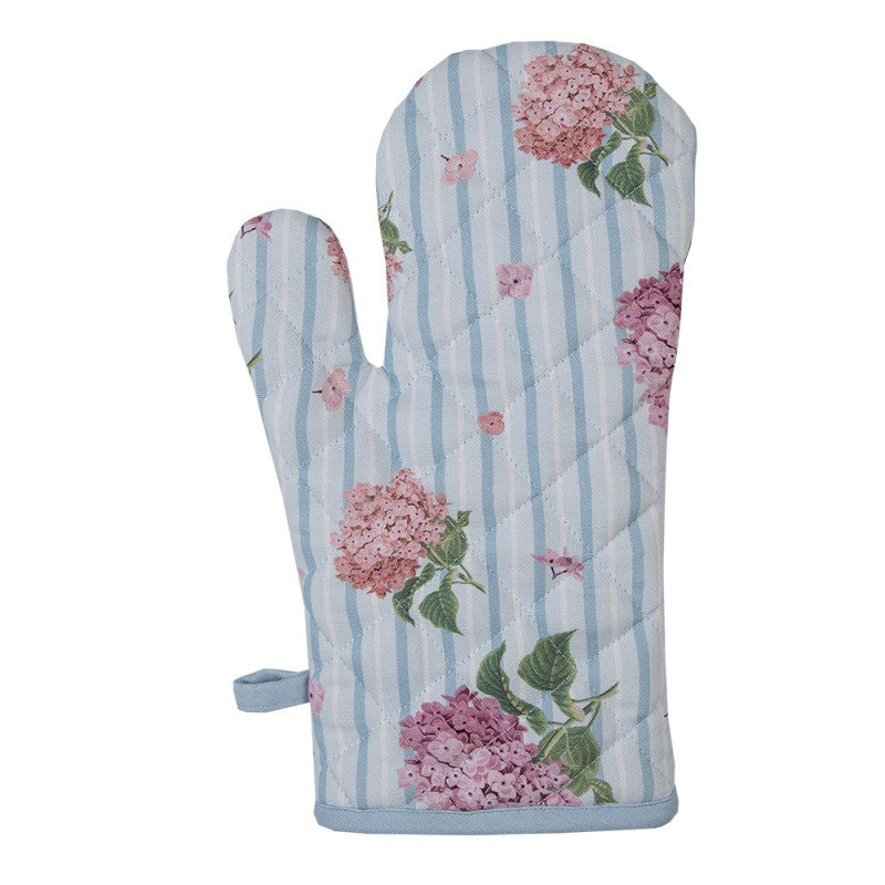 Ofenhandschuh Hortensie