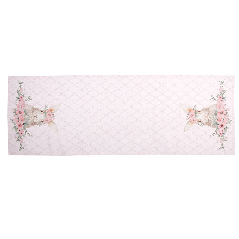 Tischläufer 50cm x 140cm -Hase rosa-