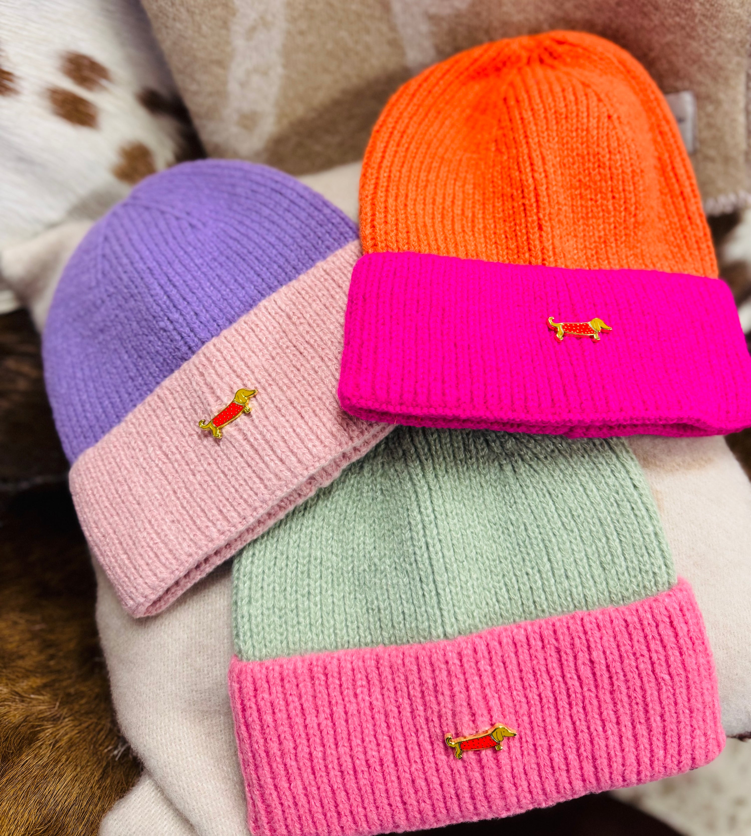 Canadian Dachshund Mütze -Farbe wählbar-