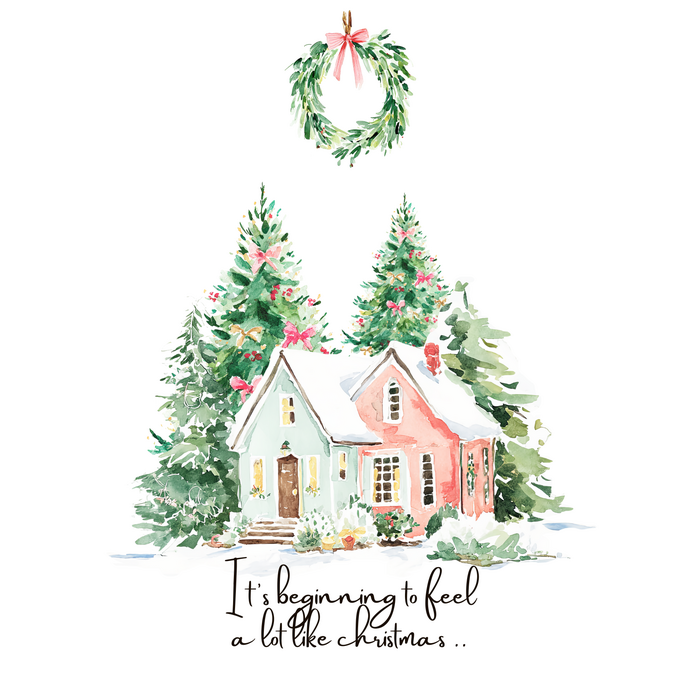 Postkarte It’s beginning to…