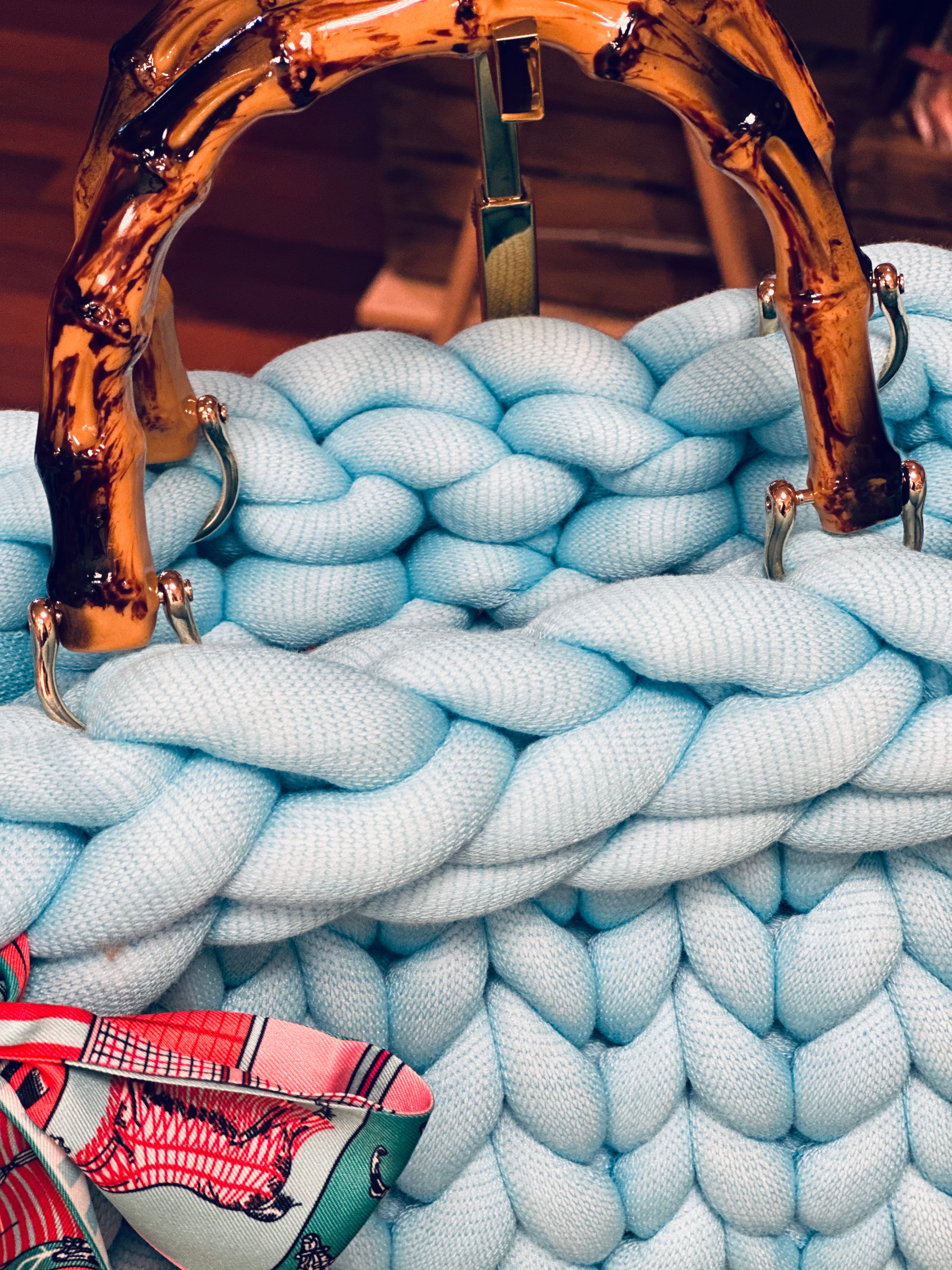 Lofty Loop Bag GIANT -Aqua mit Henkeln, Twilly-