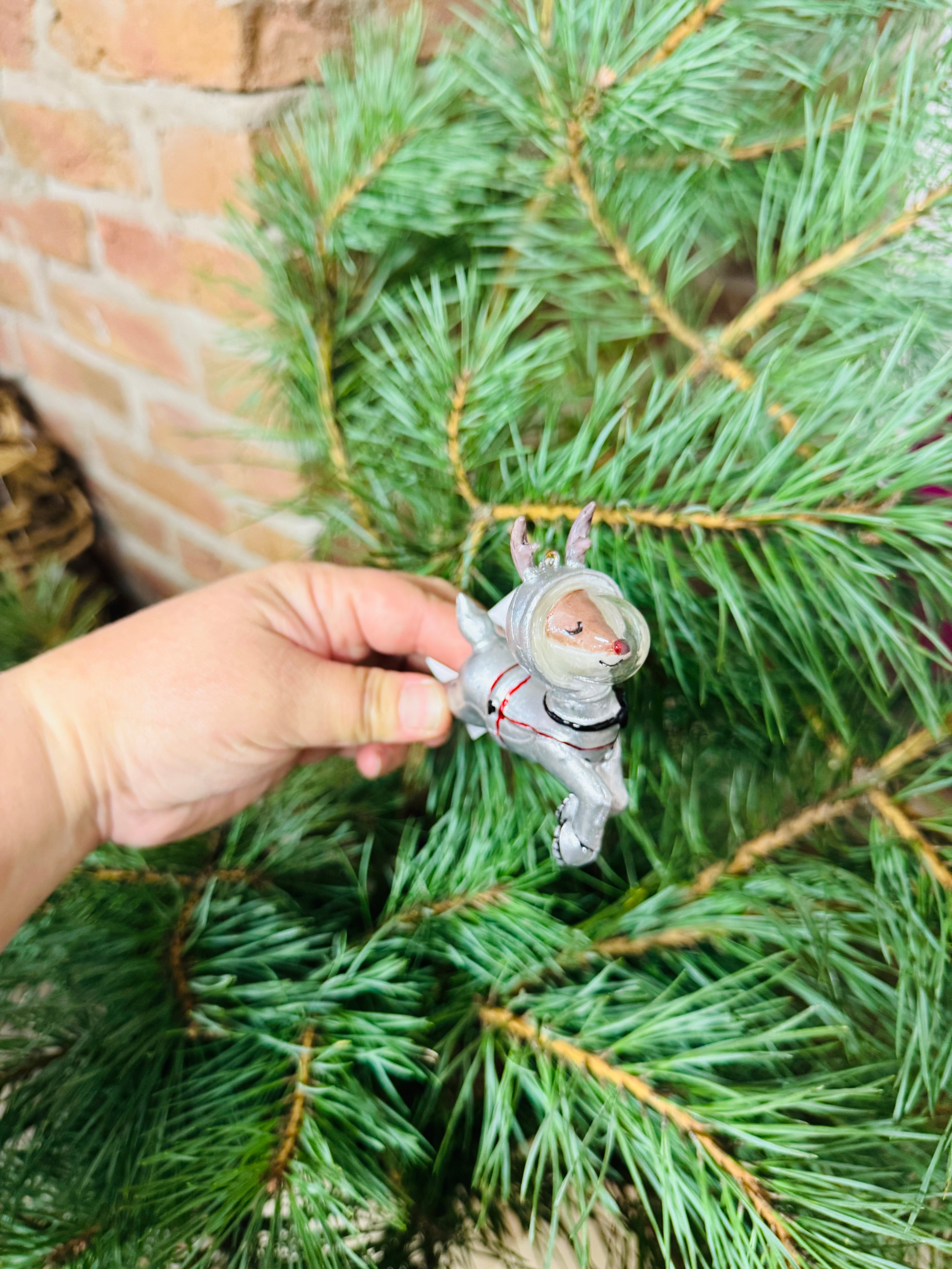 Baumanhänger Astronautenhirsch