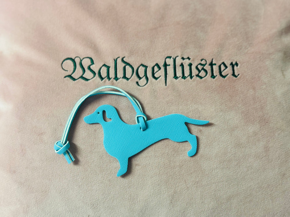 Taschenanhänger Dackel