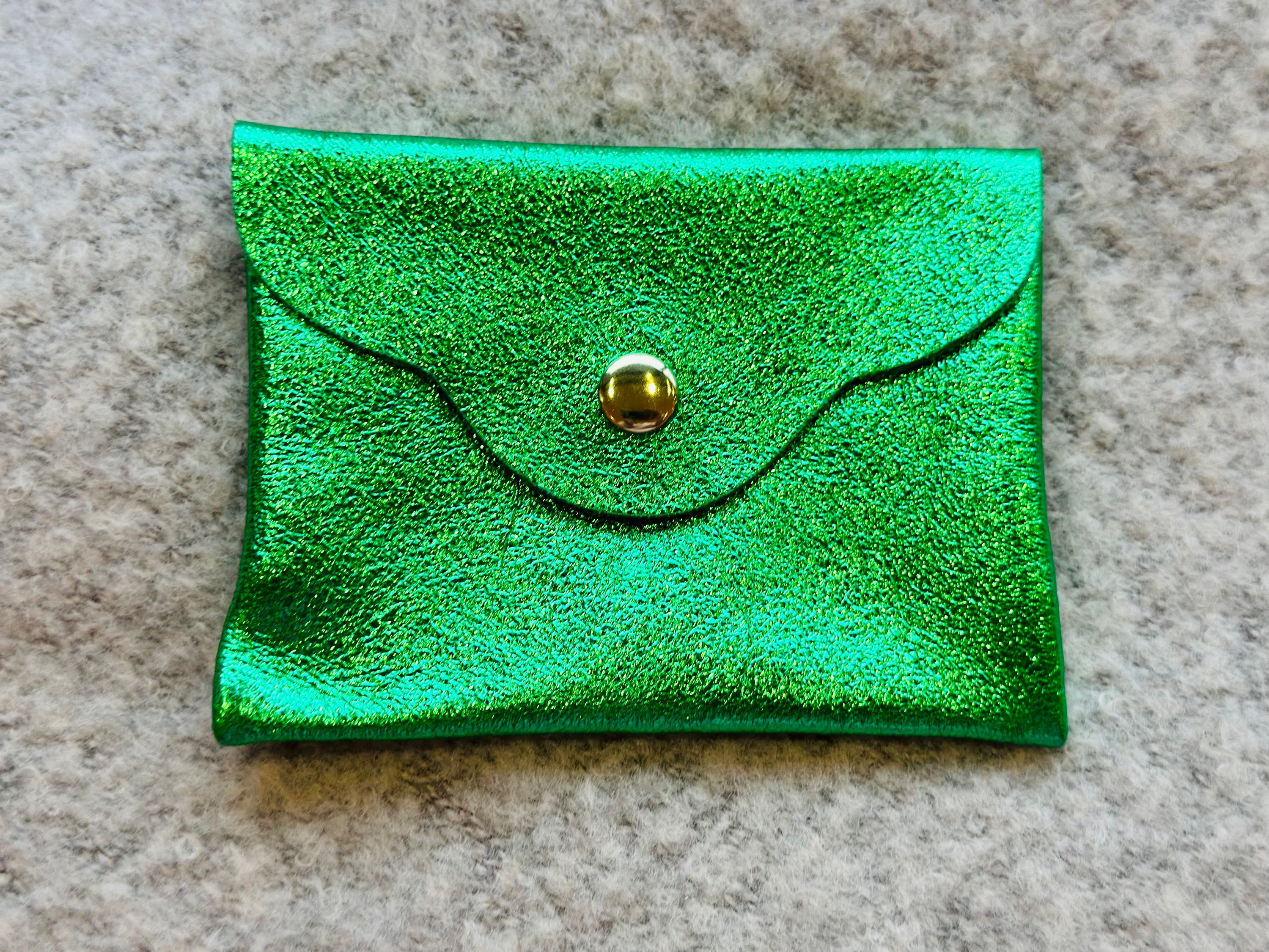 Leder Purse -Farbe wählbar-