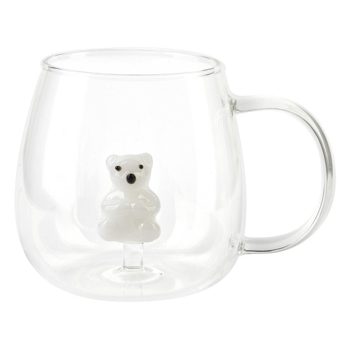 Maxi Happy Glass Mug Eisbär Ilvi