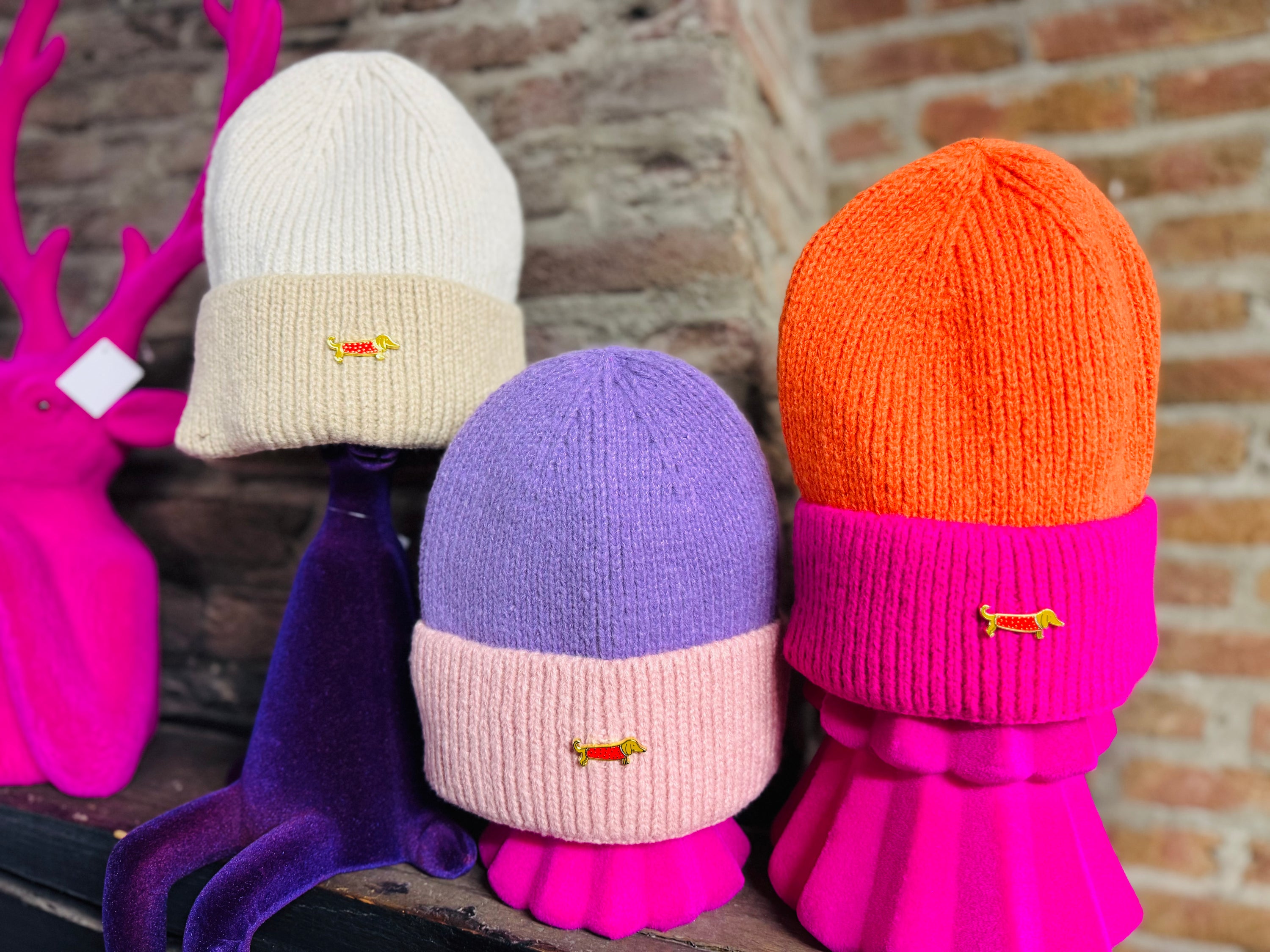 Canadian Dachshund Mütze -Farbe wählbar-