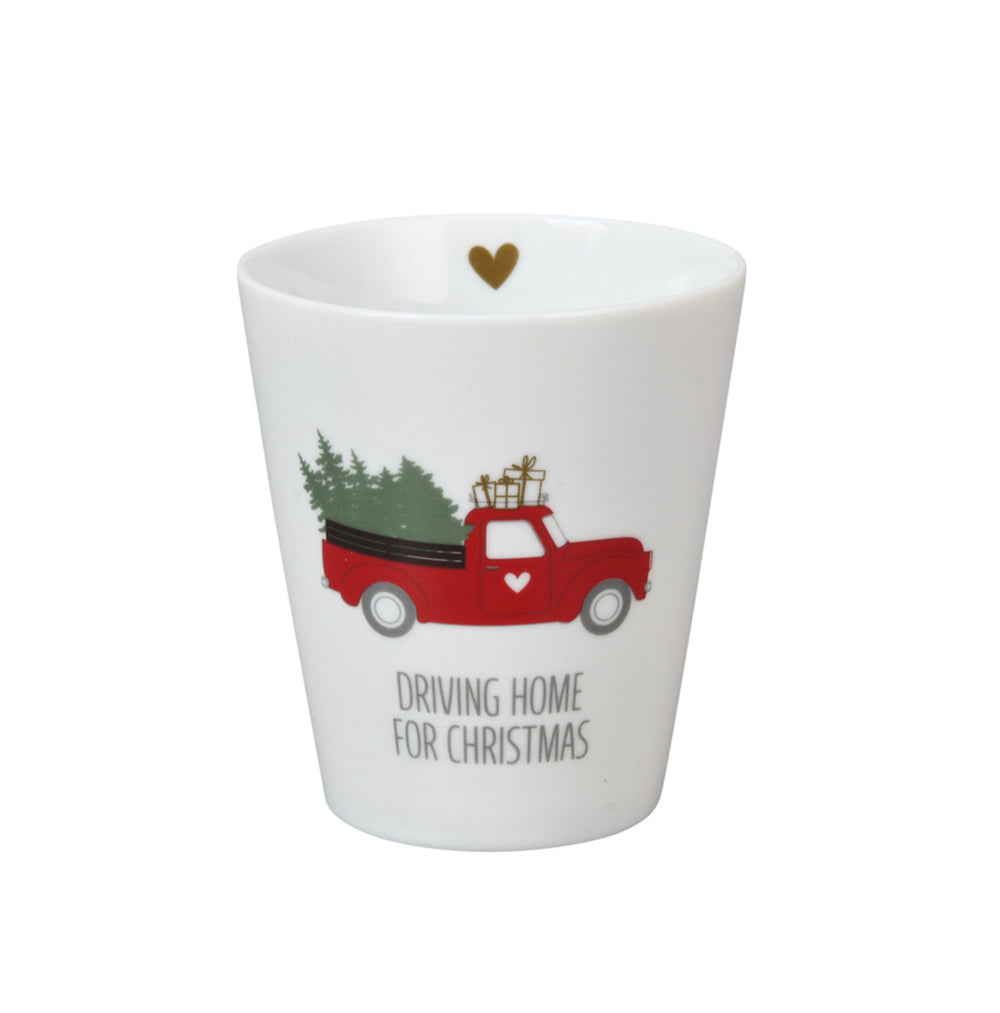 Driving Home for Christmas Kaffeebecher -Truck-