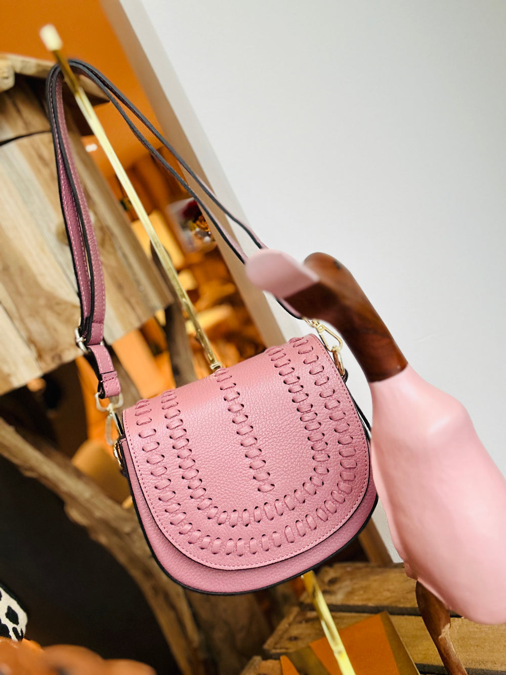 Leder Bag Sylt -Powder Rosy-