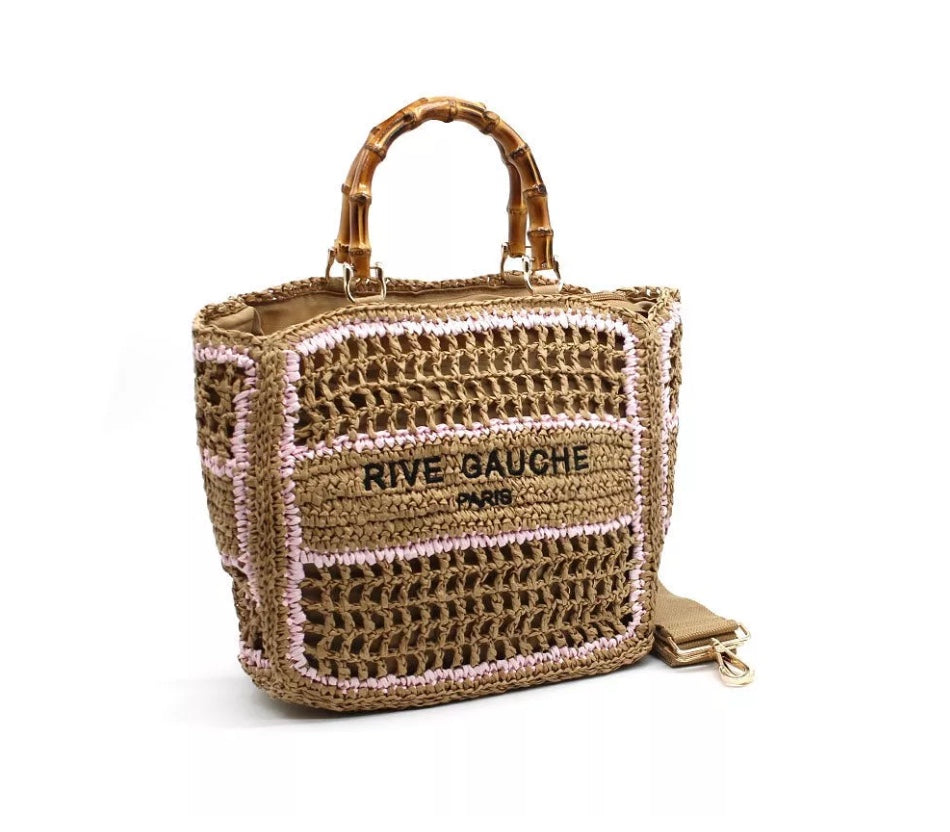 Rive Gauche Signature Collection Bag - Friends Bag Rosy