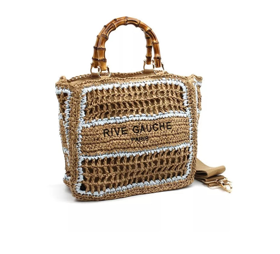 Rive Gauche Signature Collection Bag - Friends Bag Cream