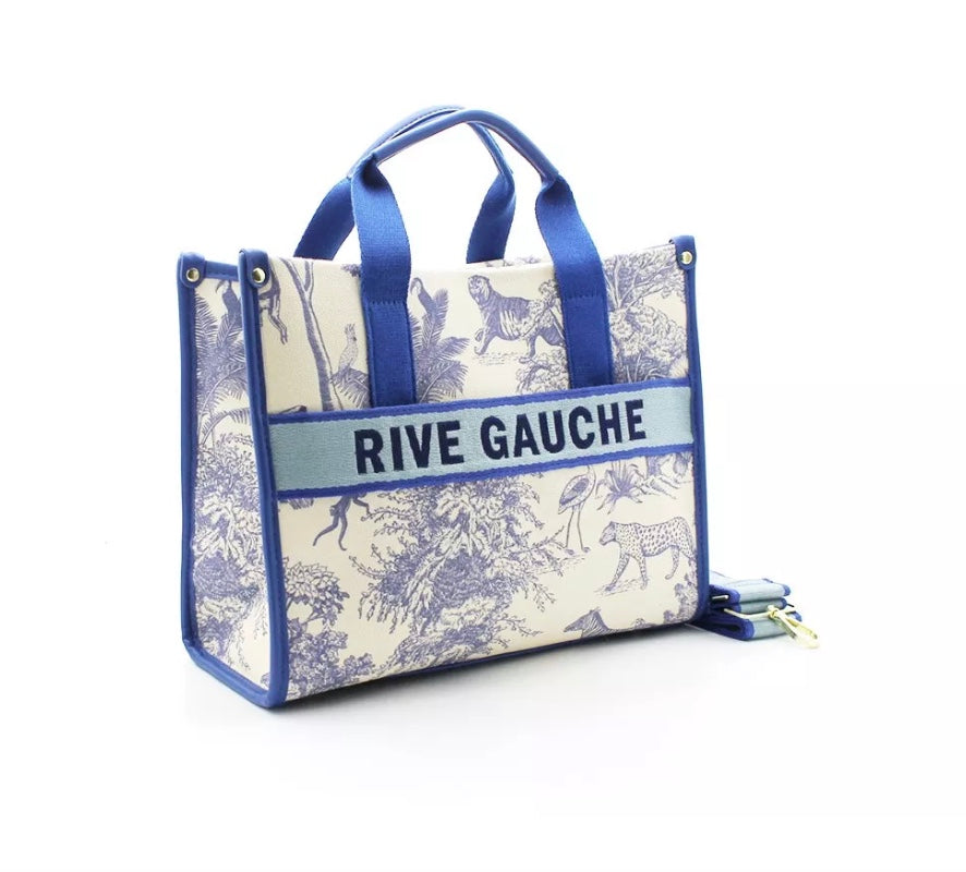 Rive Gauche Signature Collection Bag MIDI -Navy-