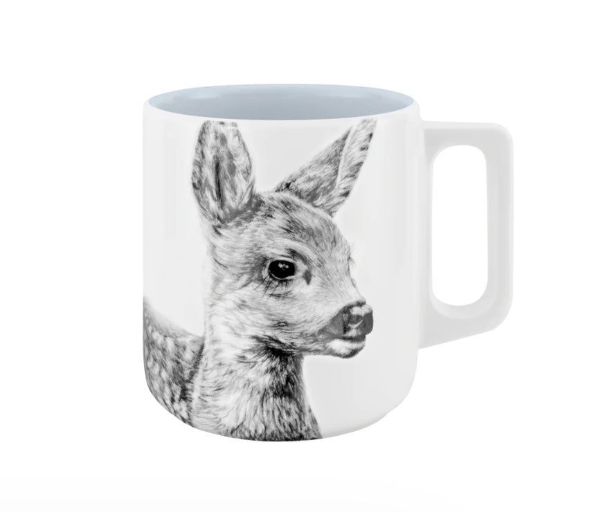 Becher mit Henkel - Kitz// Farbe Raureif