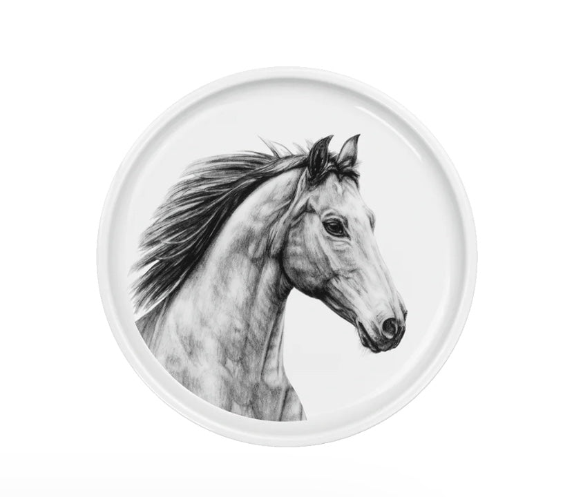 Teller Pferd 17cm