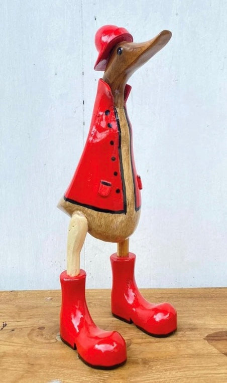Regenente Flint in rot // 42 cm