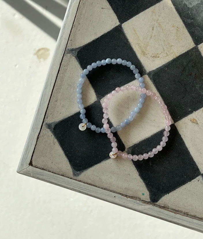 COURAGE - Chunky Aquamarine 6mm