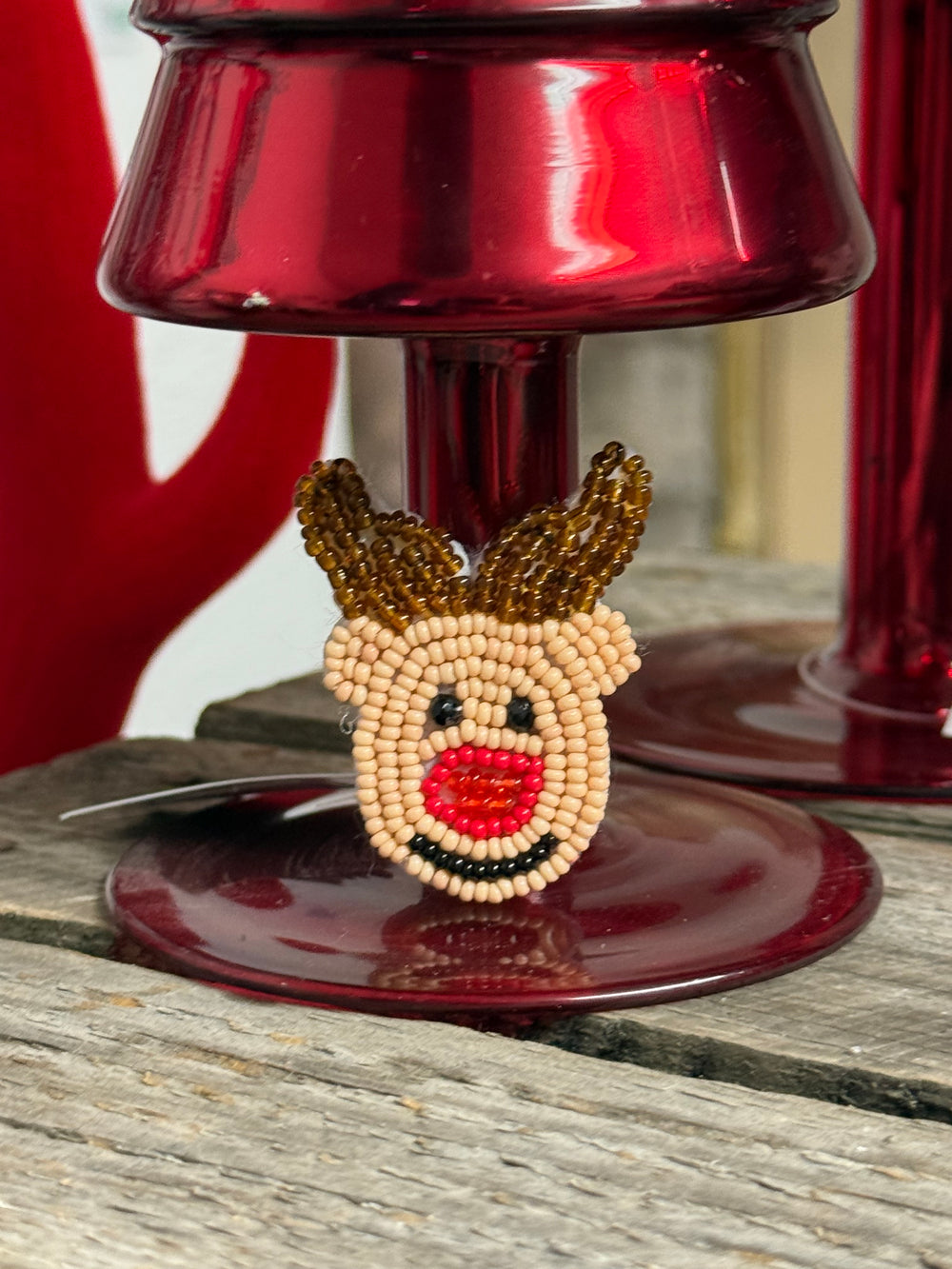 Brosche Rudolph 6cm