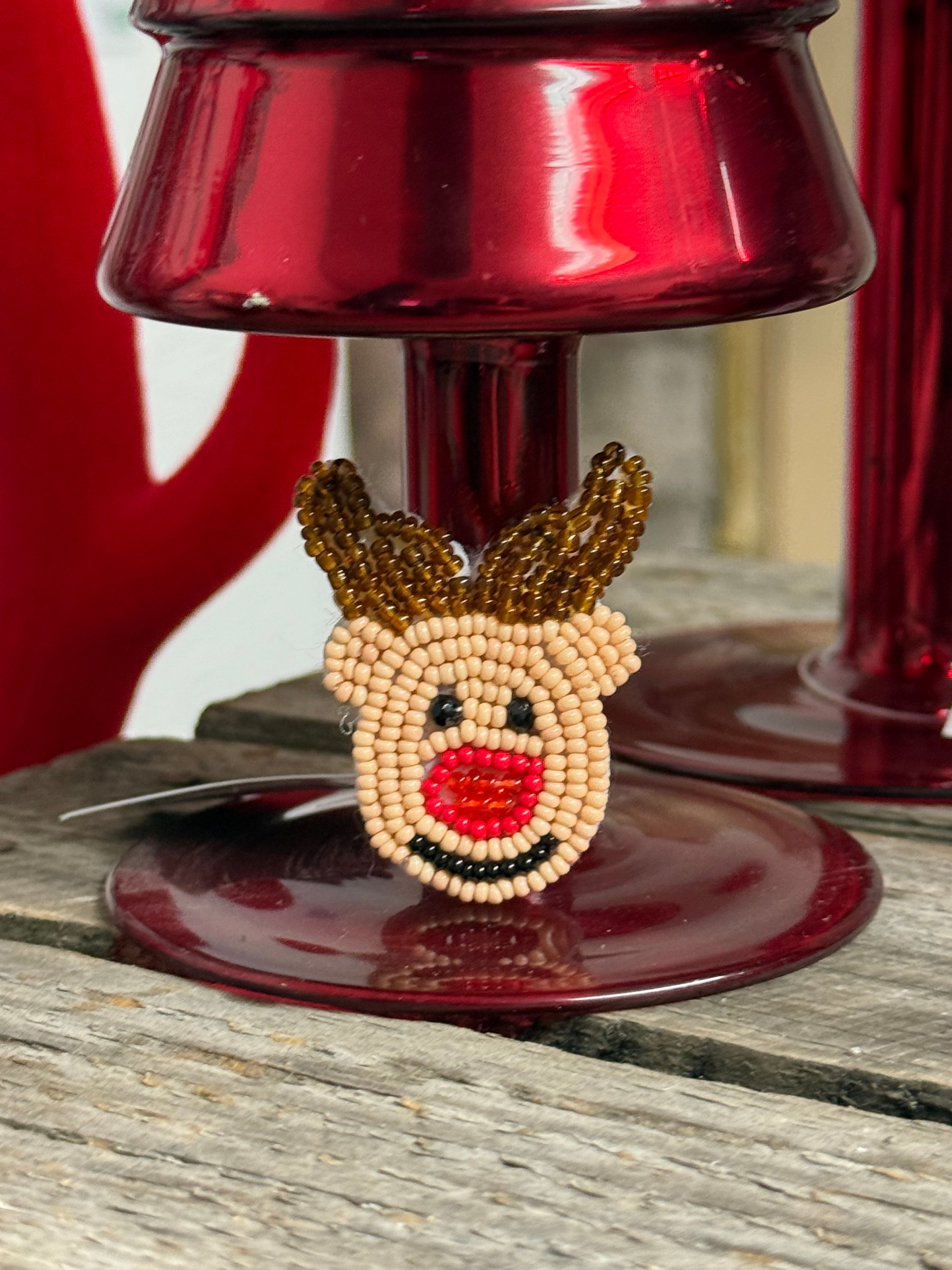 Brosche Rudolph 6cm