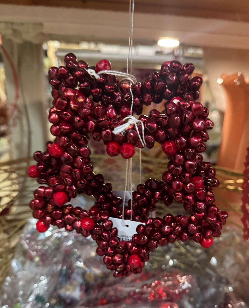 Schellenstern rot 15cm