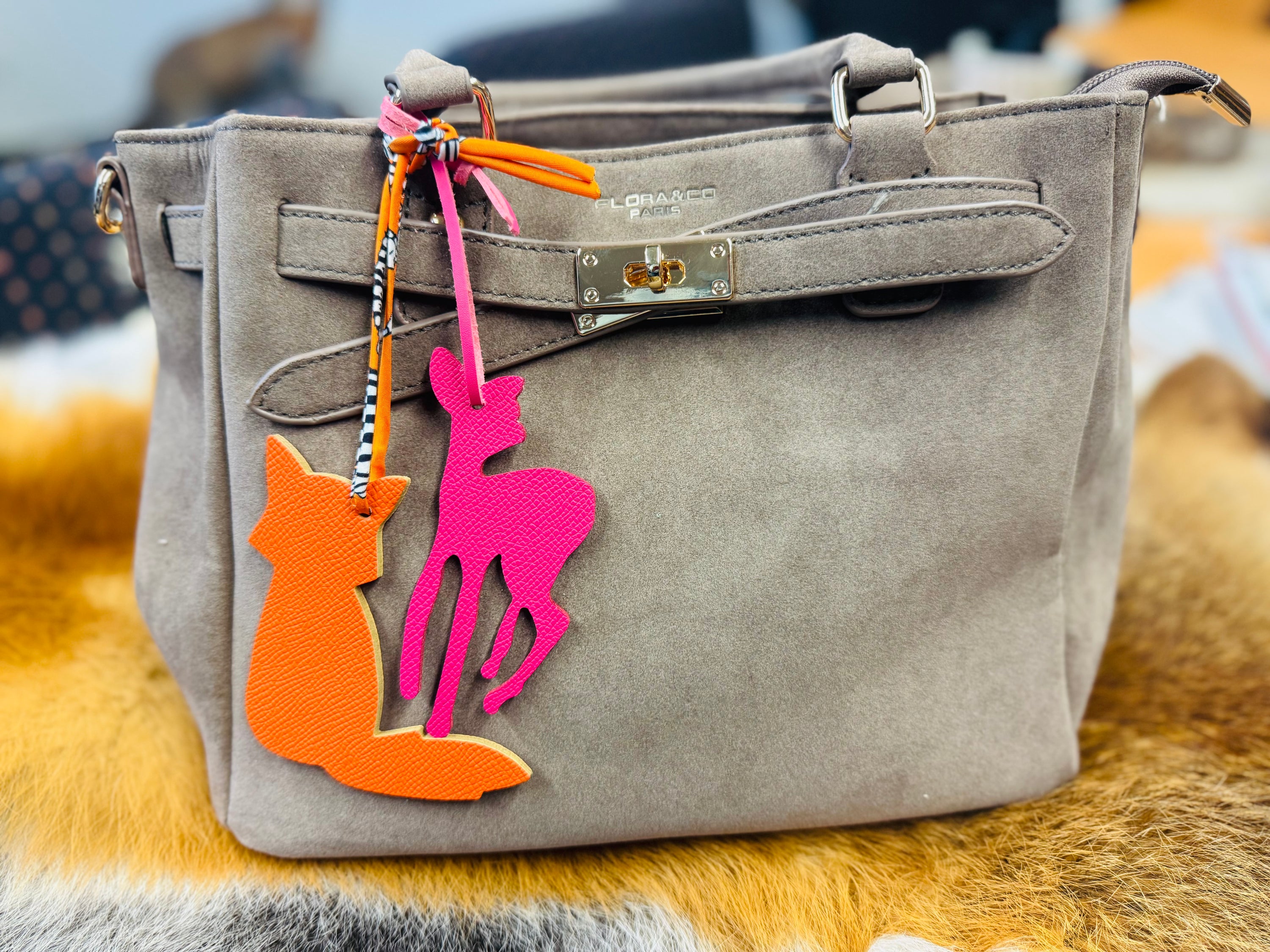 Taschenanhänger Reh