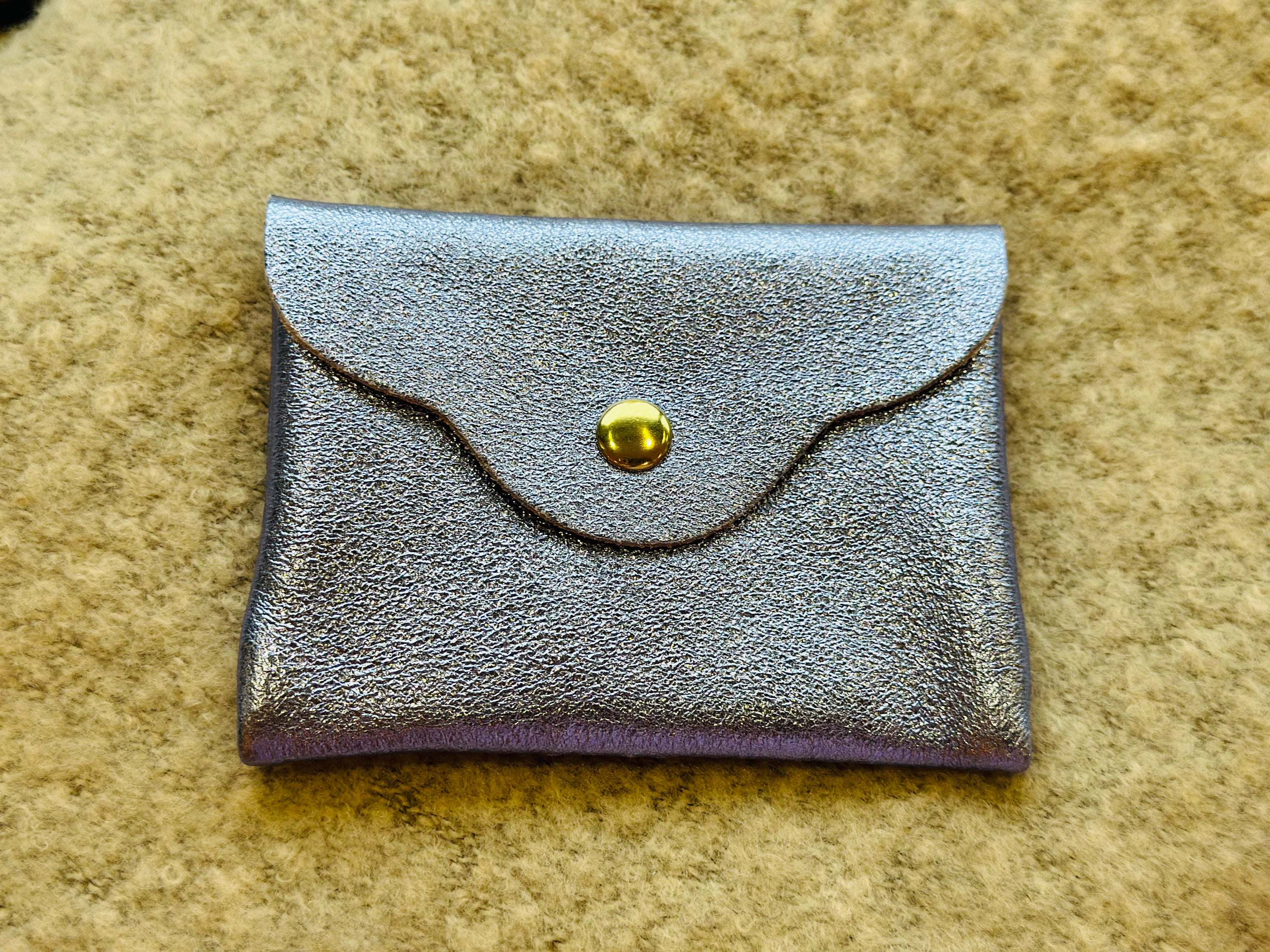 Leder Purse -Farbe wählbar-