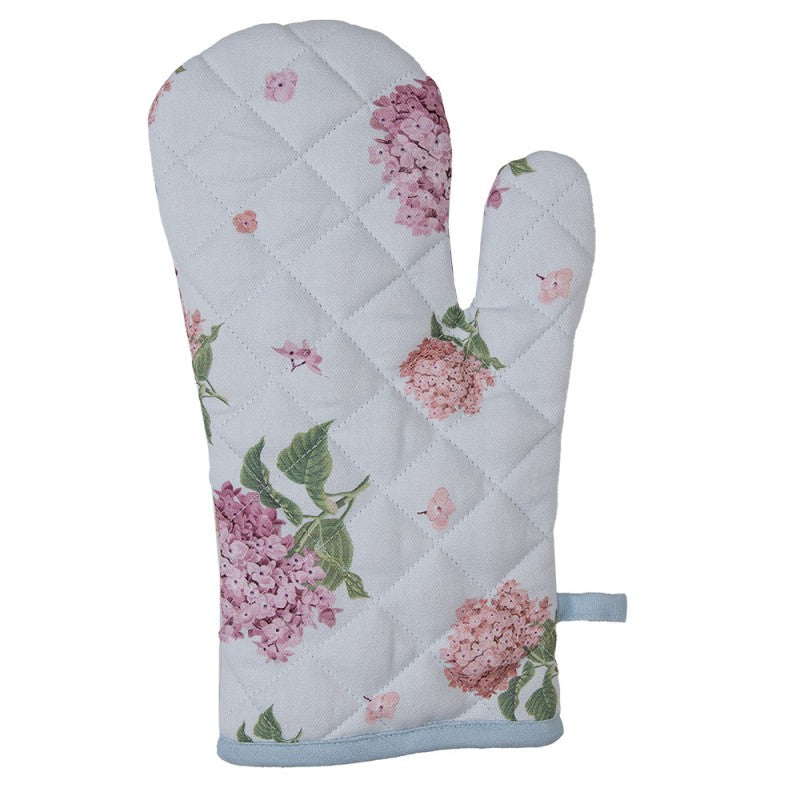 Ofenhandschuh Hortensie