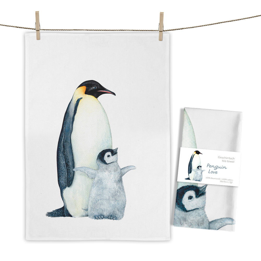 Geschirrtuch Pinguin