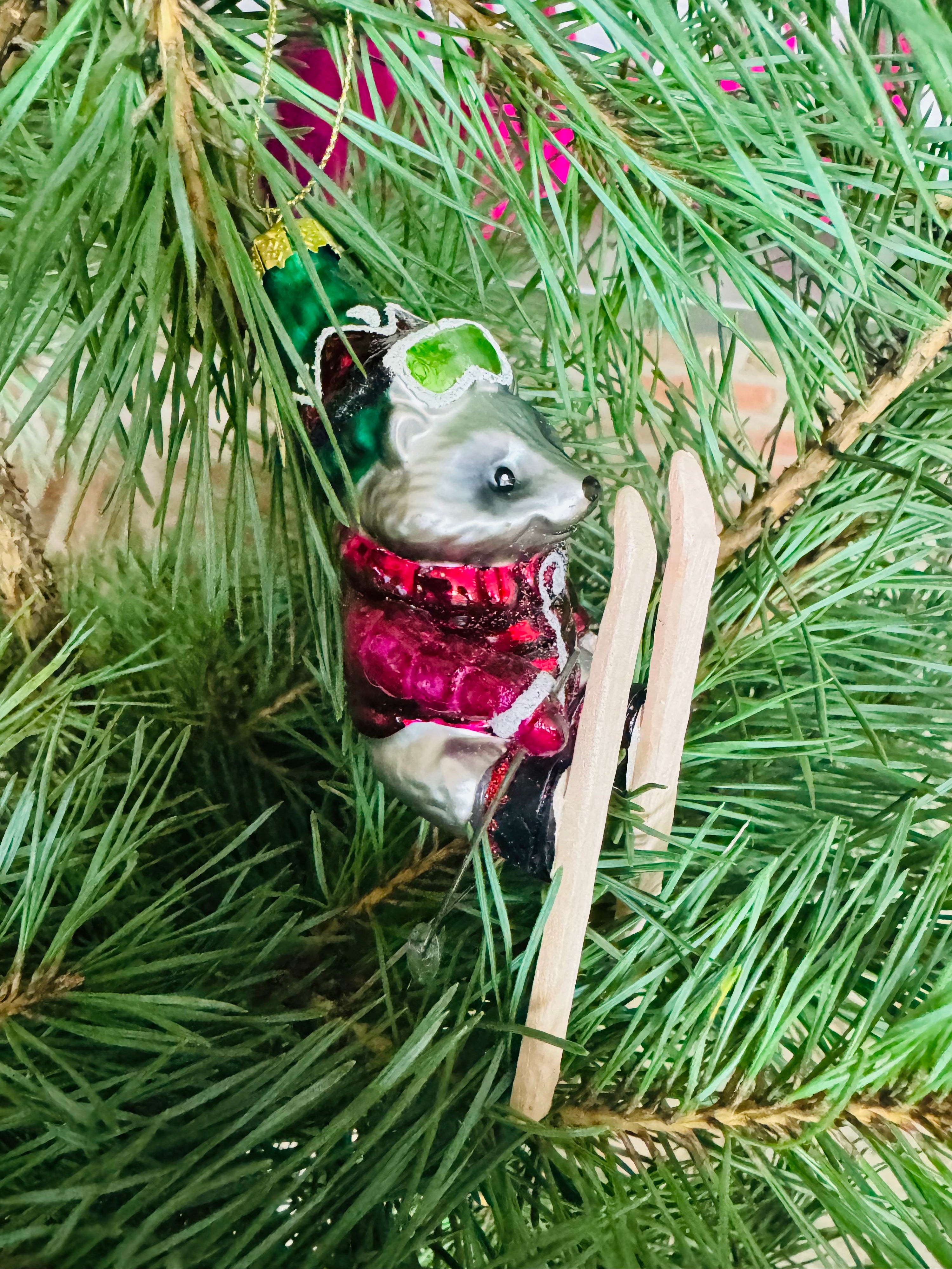 Baumanhänger Skihase