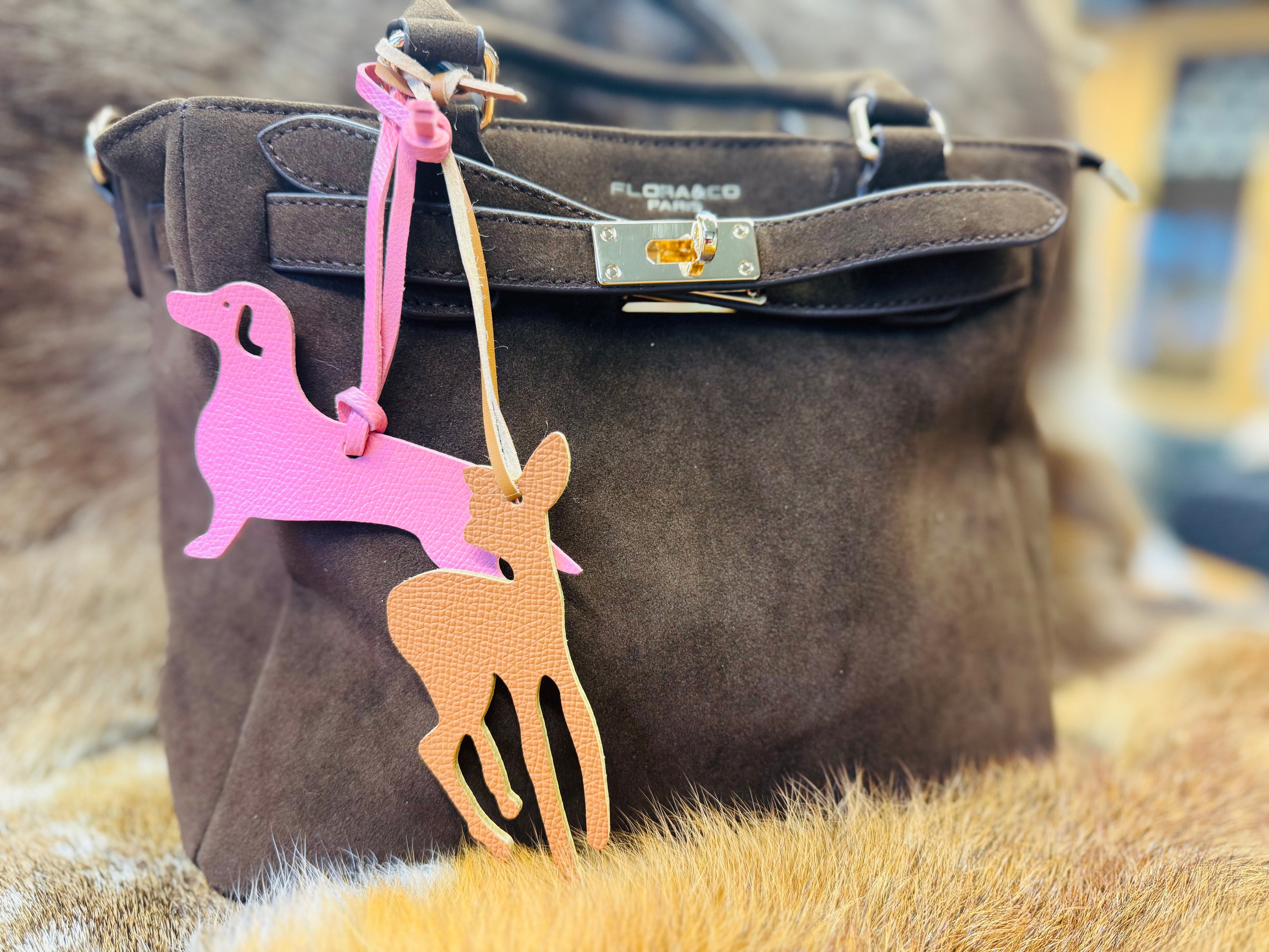 Taschenanhänger Reh