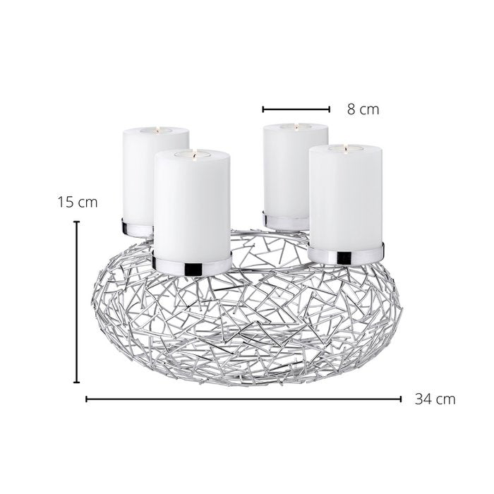 Adventskranz Florenz 35cm