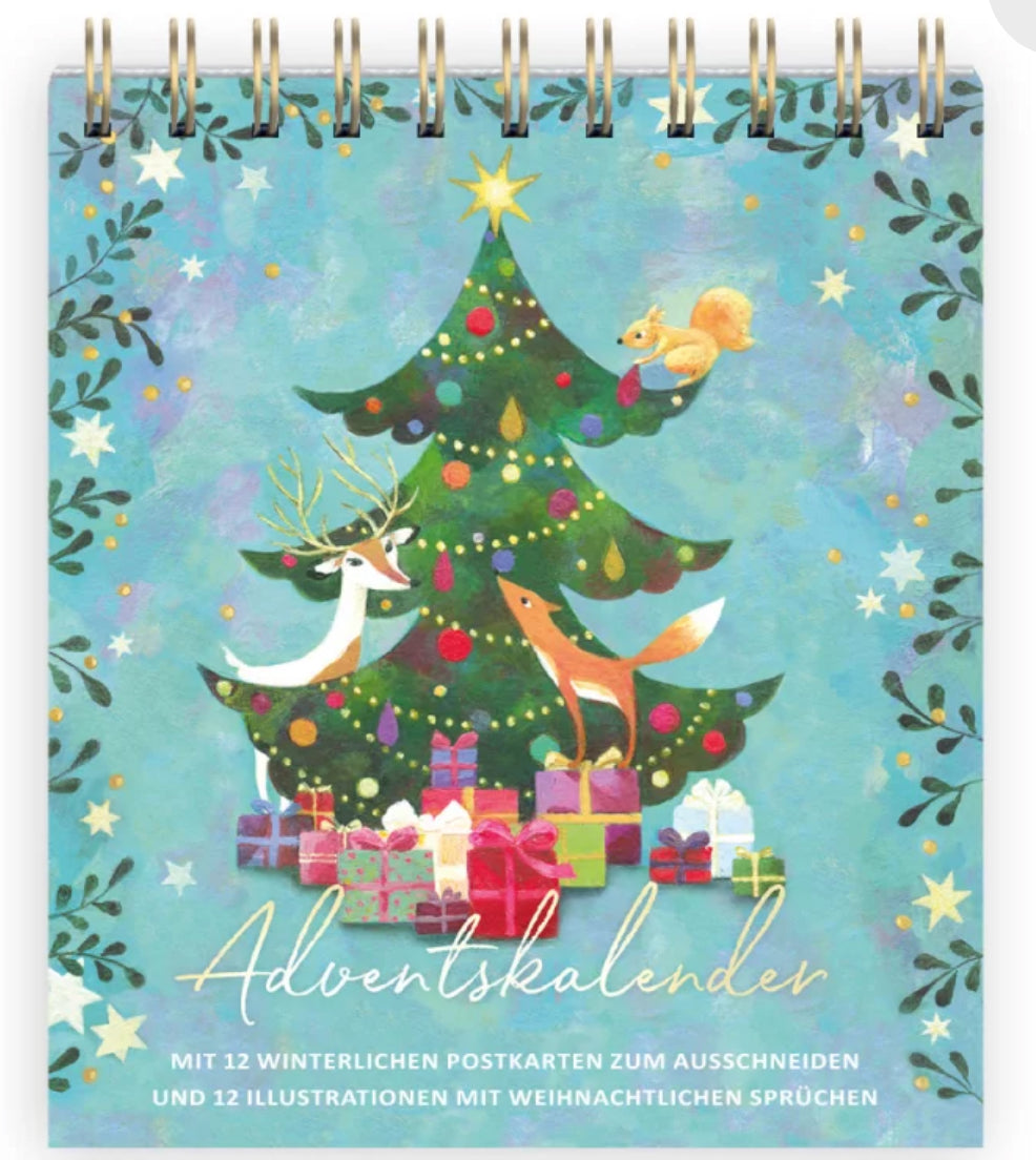 Adventskalender Tannenbaum (Tischkalender)