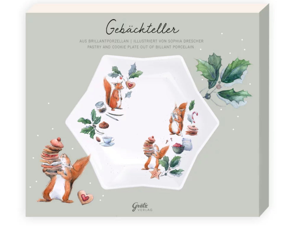 Gebäckteller Gemütliche Weihnachten
