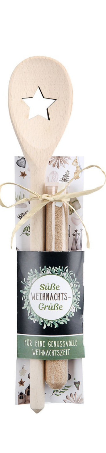 Kochlöffel süße Weihnachtsgrüße