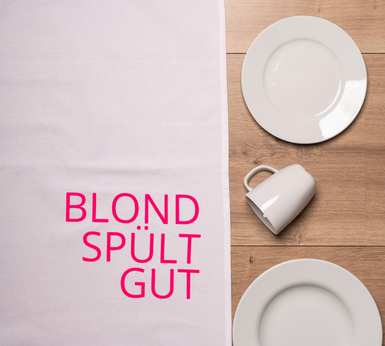 Geschirrtuch Blond spült gut