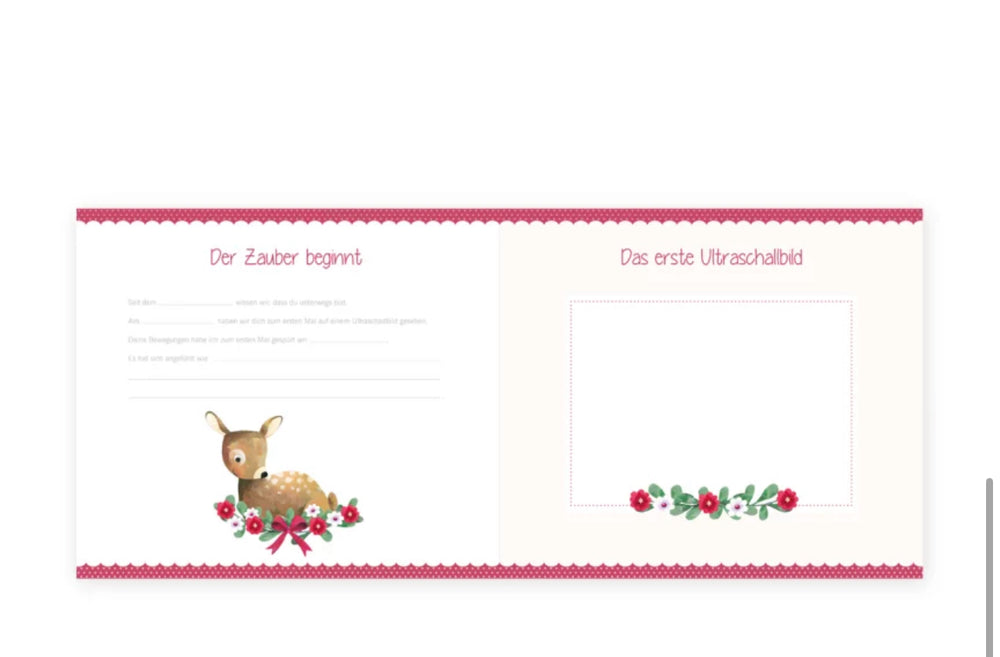 Babyerinnerungsalbum