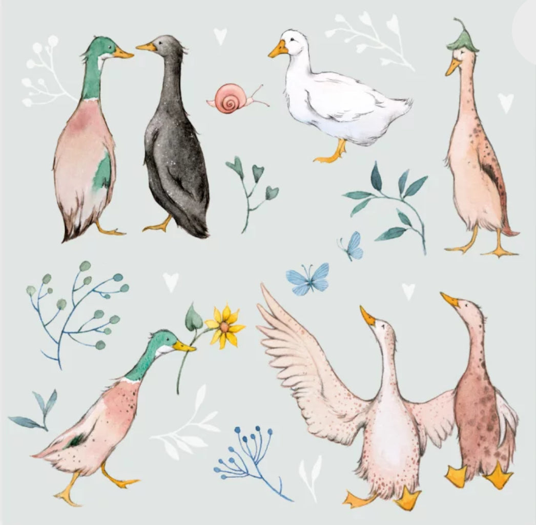 Serviette Wiesengeschnatter