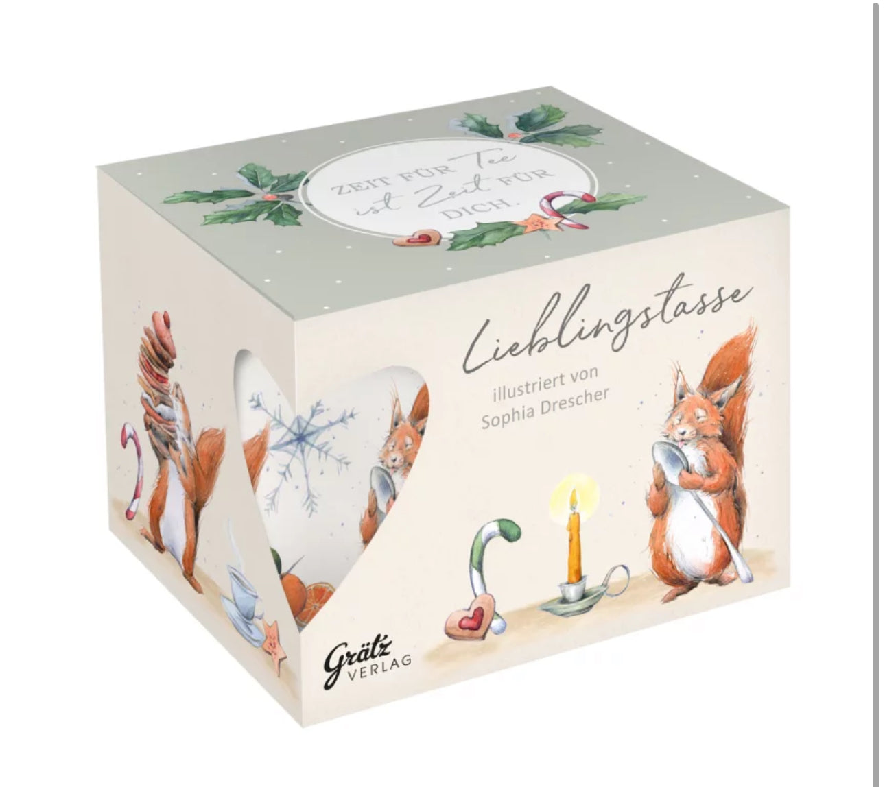 Lieblingstasse Weihnachts-Eichhörnchen