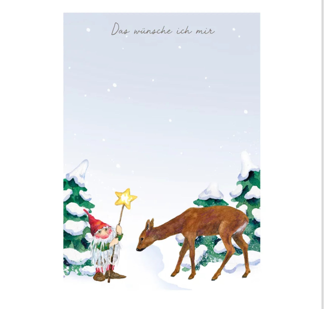 Notizblock Weihnachtswichtel