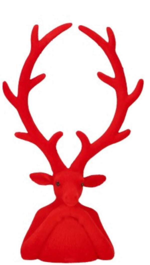 Hirsch Alma - rot Höhe 30cm