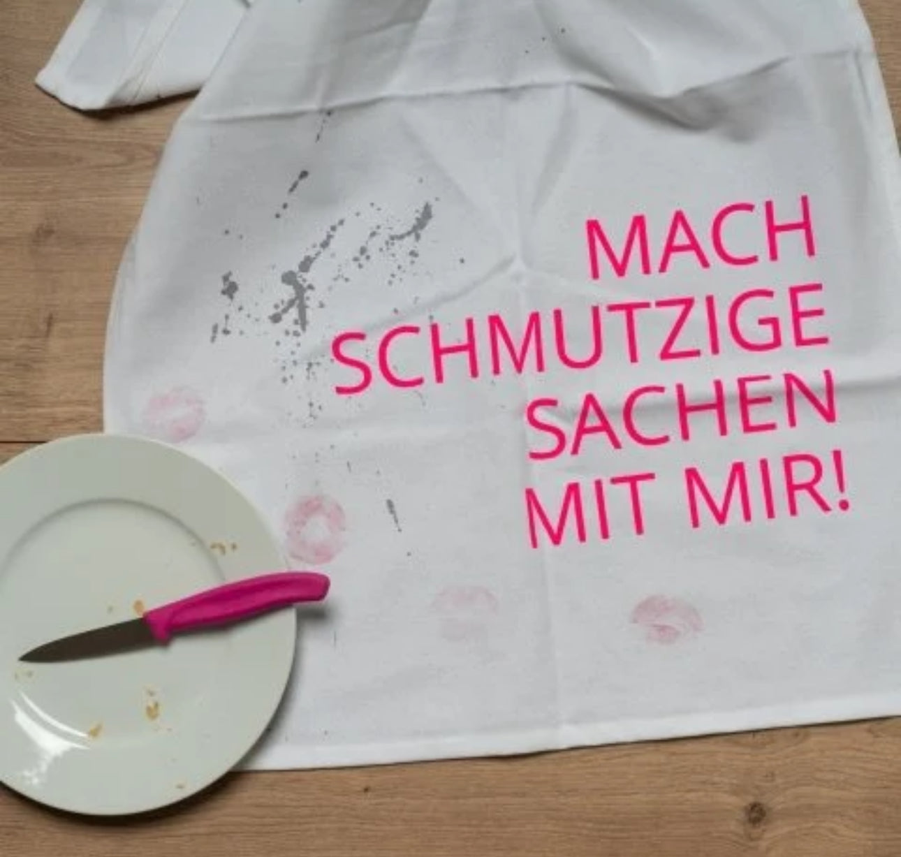 Geschirrtuch Mach schmutzige Sachen mit mir!