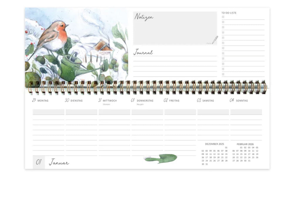 Tischkalender Magische Naturwelten 2026