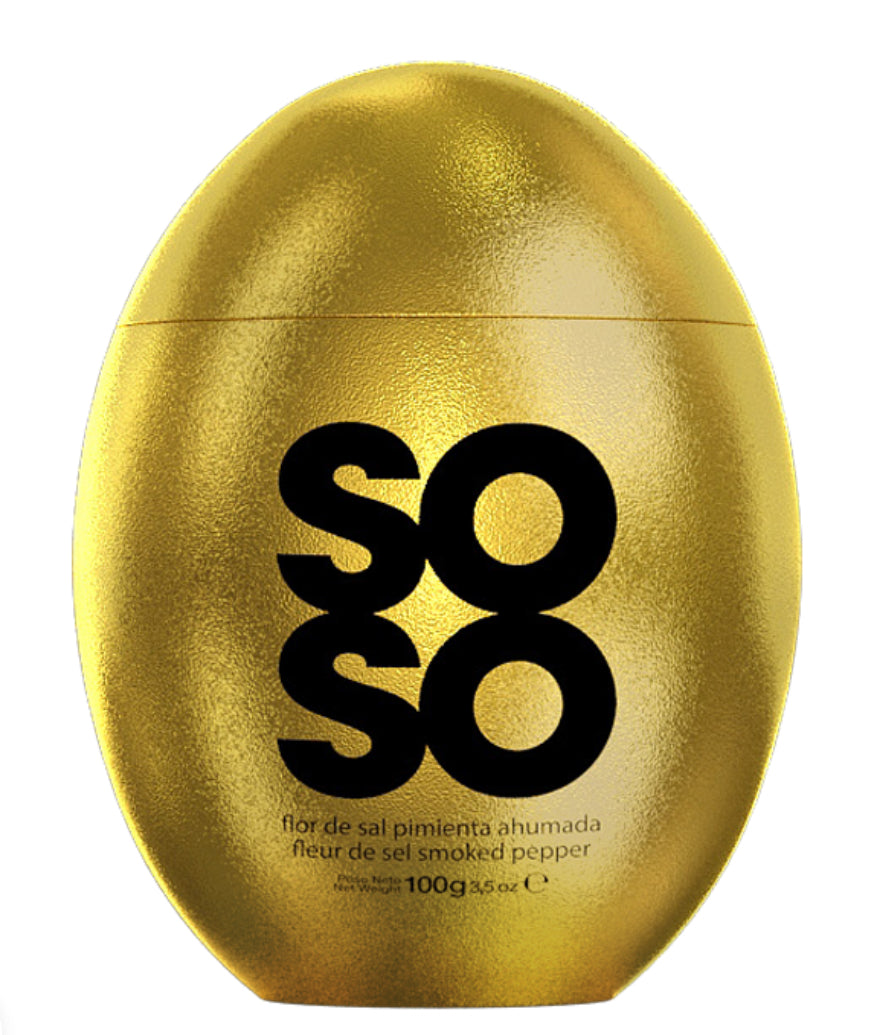 SoSo Salz Ei SMOKED PEPPER PREMIUM SEA SALT