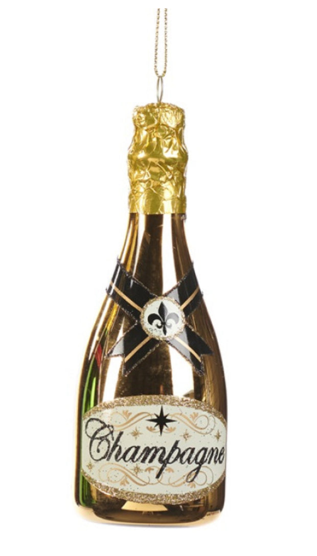 Baumanhänger Champagner gold