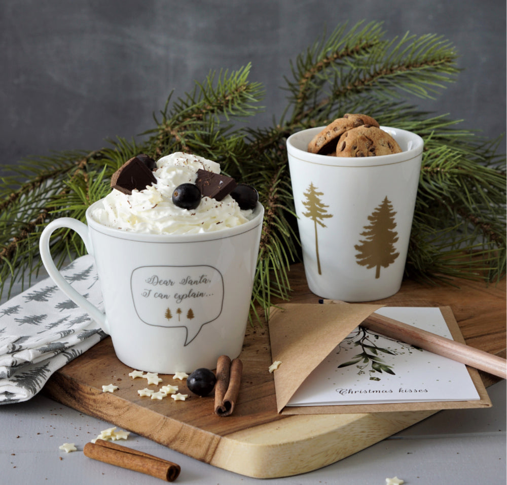 Dear Santa, I can explain! Kaffeetasse