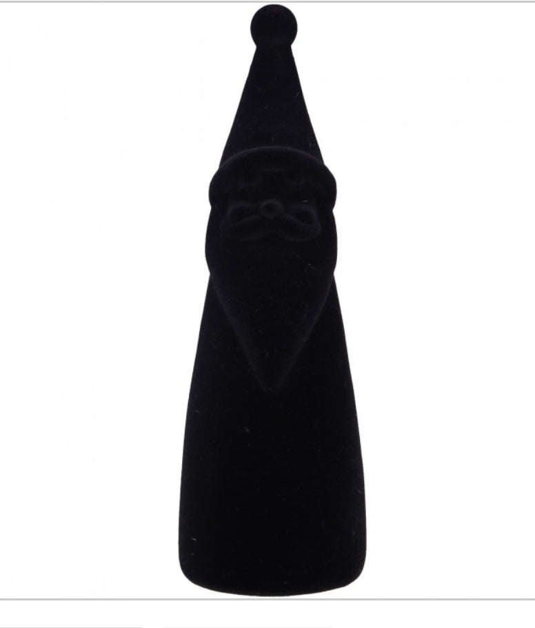 Santa schwarz Höhe 30cm